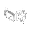 Diagram for Chrysler Pacifica Engine Control Module - 5127196AA