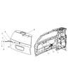 Diagram for 2008 Dodge Durango Wiper Motor - 55077823AF