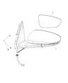 Diagram for 2017 Chrysler 200 Car Mirror - 1UY101X8AF