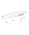 Diagram for Jeep Grand Cherokee Spoiler - 68086312AD