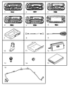 Diagram for Dodge Ram 3500 Antenna - 5091504AB