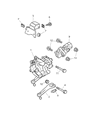 Diagram for 2004 Chrysler Crossfire Steering Gear Box - 5096644AA