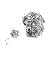 Diagram for 2020 Jeep Wrangler Alternator - 68432441AB