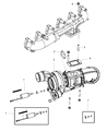 Diagram for Dodge Ram 3500 Exhaust Manifold - 5161570AA