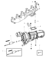 Diagram for 2006 Dodge Ram 2500 Exhaust Manifold - 5161570AA