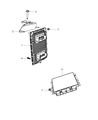 Diagram for Dodge Challenger Engine Control Module - 5150694AC