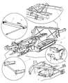 Diagram for 1999 Dodge Viper Axle Beam - 4848657