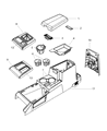 Diagram for Jeep Liberty Shift Indicator - 1TK331AAAA