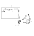 Diagram for 2018 Chrysler Pacifica Water Pump - 68237837AA