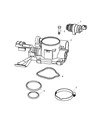 Diagram for 2005 Jeep Liberty Throttle Body - 53013547AD