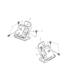 Diagram for Dodge Viper Engine Mount Bracket - 4642617AB