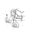 Diagram for Chrysler Prowler Horn - 4815263AB