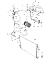 Diagram for 2018 Chrysler Pacifica A/C Hose - 68322289AA