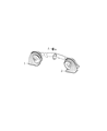 Diagram for Mopar Horn - 68238002AE