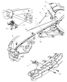 Diagram for Dodge Viper Lift Support - 4865820AE