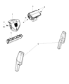 Diagram for 2014 Chrysler 300 Air Bag - 68045027AF