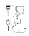 Diagram for Jeep Transmitter - 5026072AR
