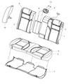 Diagram for Dodge Charger Seat Heater - 68212009AA