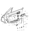 Diagram for Chrysler Sebring Dome Light - 4608528AC