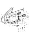 Diagram for Dodge Stratus Dome Light - 4608528AC