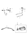 Diagram for 2014 Jeep Compass Vapor Canister - 5147060AA