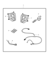 Diagram for Jeep Liberty Headlight - 55157338AD