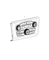 Diagram for 2016 Dodge Charger A/C Switch - 56054678AB