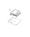 Diagram for 2021 Dodge Durango Air Bag Control Module - 68492238AD