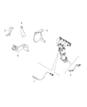 Diagram for Chrysler Oxygen Sensor - 68195741AA