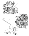 Diagram for 2007 Dodge Nitro Air Intake Coupling - 53013886AA