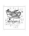 Diagram for 2021 Ram 1500 Headlight - 68477265AA