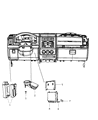 Diagram for Jeep Transmitter - 68223406AA