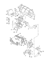 Diagram for 2007 Dodge Caliber EGR Valve - 68001558AA