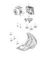 Diagram for Mopar ABS Control Module - 68502583AB