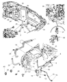 Diagram for Dodge Caravan HVAC Pressure Switch - 5174039AB