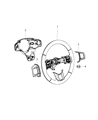 Diagram for 2013 Chrysler 300 Steering Wheel - 1YE261L9AB