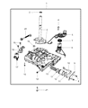 Diagram for 2009 Chrysler Town & Country Valve Body - 68051750AA