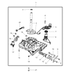 Diagram for 2010 Dodge Grand Caravan Valve Body - 68051750AA