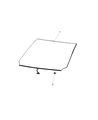 Diagram for 2023 Jeep Compass Windshield - 55112754AE