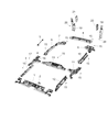 Diagram for 2020 Jeep Wrangler Dome Light - 6CD43TX7AH