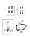 Diagram for Dodge Dart TPMS Sensor - 68105280AC
