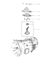 Diagram for 2014 Ram 2500 Automatic Transmission Shifter - 5183298AC