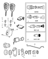 Diagram for Dodge Caliber Transmitter - 5175786AA