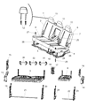 Diagram for 2011 Ram 2500 Armrest - 5LQ91JERAA