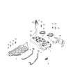 Diagram for Mopar Fuel Tank - 68312324AA