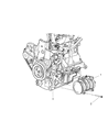 Diagram for Chrysler PT Cruiser A/C Compressor - 5058031AA