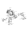 Diagram for Dodge Sprinter 2500 Turbocharger - 68043064AA