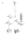 Diagram for 2017 Chrysler 200 Trailing Arm - 68175510AD