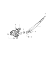 Diagram for 2017 Jeep Cherokee Wiper Motor - 68102192AB