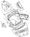 Diagram for 2010 Chrysler 300 Door Hinge - 5065197AE